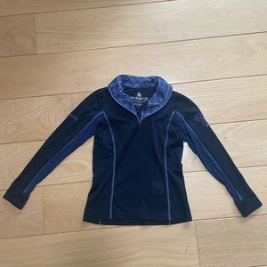 ROMFH girls equestrian long sleeve sun shirt